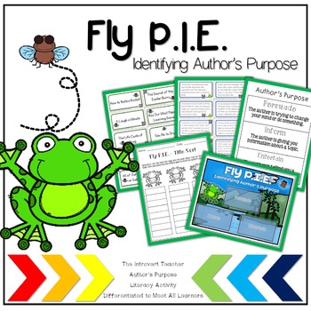 Author's Purpose Game {3 Types} for Literacy Centers: U-Know