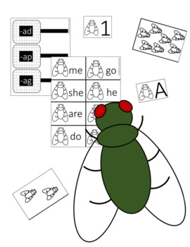 Fly Swatter: Math and Literacy Games by Attentive Addie TpT