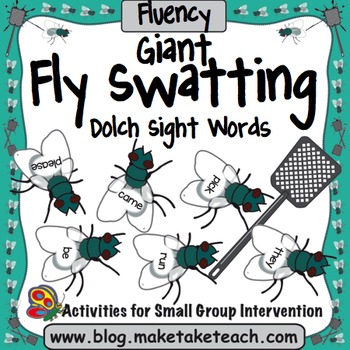 Sight Words - Fly Swatting Sight Words- Dolch Sight Words by Make