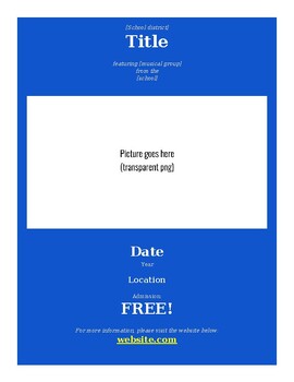 Preview of Flyer Template