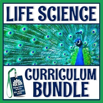 Preview of NGSS Aligned Middle School LIFE SCIENCE Curriculum Bundle