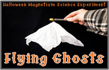 Preview of Flying Ghost Science Experiment for Halloween