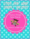 Flying High with Fluency Phrases - Fluency Phrase Game Boards