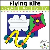 Kite Craft Template Spring Writing Prompts Craftivity May 
