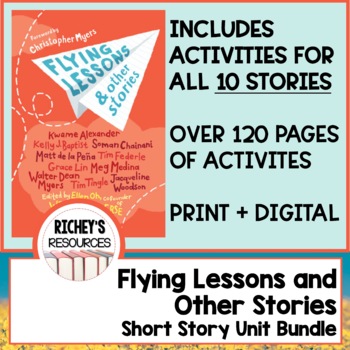 Preview of Flying Lessons and Other Stories Bundle Digital and Print