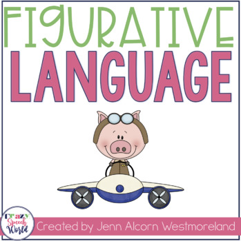 Preview of Flying Pigs Figurative Language Pack