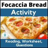 Focaccia Food Lab Lesson for Culinary Arts and FACS - Foca