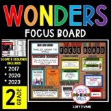 Focus Board 2nd Grade WONDERS
