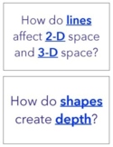 Focus/H.O.T. Art Questions: Line, Shape, Space and Form | 