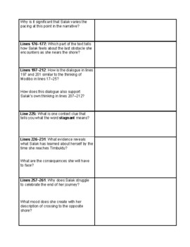 the cruelest journey text structure