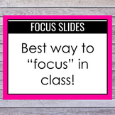 Focus Slides Template (Study Hall)
