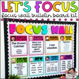 Focus Wall Bulletin Board Kit | Editable | Classroom Decor | Back to School