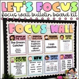 Focus Wall Bulletin Board | Pastel Rainbow Decor