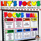 Focus Wall Bulletin Board | Primary Rainbow Decor