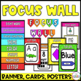 Focus Wall Bundle (Preschool, Pre-K, and Kindergarten)
