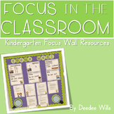 Focus Wall: Focus in the Classroom-Editable