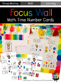 Focus Wall Math Time Number Cards