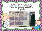 Focus Wall for Benchmark Adelante First Grade