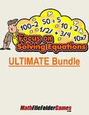Focus on Solving Equations (Games, Activities, Worksheets)