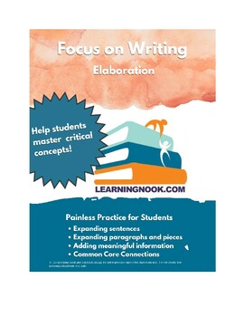 Preview of Focus on Writing: Elaboration
