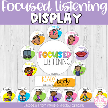 Preview of Focused Listening Display Pack