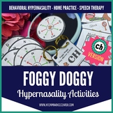 Foggy Doggy Hypernasality Activities "CH" Version