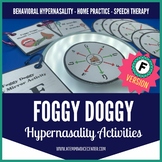 Foggy Doggy Hypernasality Activities "F" Version