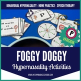 Foggy Doggy Hypernasality Activities "P" Version