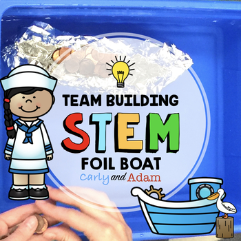 Preview of Foil Boat Team Building STEM Challenge