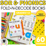 Phonics Booklets - Fold-N-Decode Decodable Readers for 1st