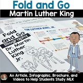 Fold and Go Biography: Martin Luther King Jr. Activity for
