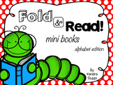 Fold and Read Mini Books - Alphabet Edition