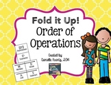 Order of Operations Foldable Notes