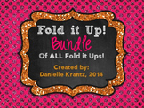 Fold it Up! BUNDLE of Middle School Math Foldable Notes
