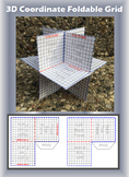 3D Coordinate Foldable Grid