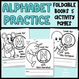 Foldable Alphabet Books - Alphabet Mystery Pictures
