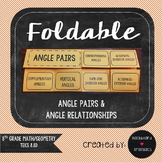 Foldable Angle Pairs & Relationships Transversal TEK 8.8D