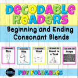 Foldable Decodable Readers for Beginning Blends and Ending Blends