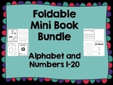 Fold and Make Mini Book Bundle- Alphabet and Numbers 1-20