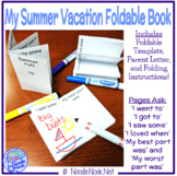 Foldable Mini Book for Summer Vacation for SpEd, Autism Un