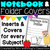 Folder, Binder, & Notebook Covers & Inserts! (All Subjects