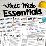 Folder/Notebook Labels and Back to School Essentials