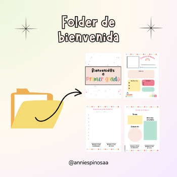 Preview of Folder de bienvenida