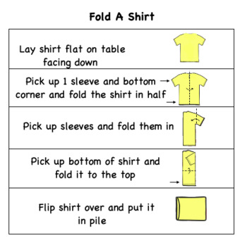 Economy Adult Shirt Folding Board - Shirt Folding Board - T Shirt