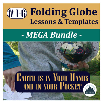 Preview of Folding Globe Lessons and Templates MEGA Bundle!