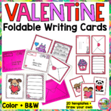 Folding Valentine's Day Cards and Envelope Writing Center 