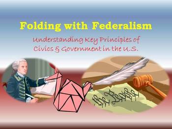 Preview of Folding to Understand Federalism (Principles of the U.S. Constitution)