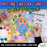 Folk Art Owl Drawing Project: Pristine Cartera Turkus Art 