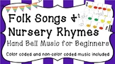 Folk Song and Nursery Rhyme Hand Bell Music for Beginners!