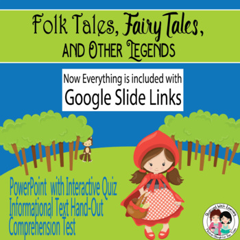 Preview of Folk Tales, Fairy Tales, and Other Legends, Google Slide & PowerPoint